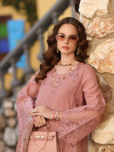 Load image into Gallery viewer, NOOR  | LUXE CHIKANKARI 26  | 8B PETAL PINK
