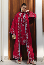 Load image into Gallery viewer, QALAMKAR | CHIKANKARI 26 | RUBY