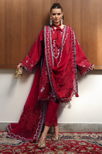 Load image into Gallery viewer, QALAMKAR | CHIKANKARI 26 | RUBY