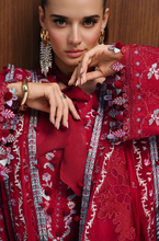 Load image into Gallery viewer, QALAMKAR | CHIKANKARI 26 | RUBY