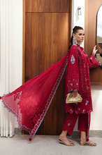 Load image into Gallery viewer, QALAMKAR | CHIKANKARI 26 | RUBY