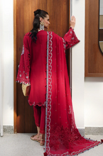 Load image into Gallery viewer, QALAMKAR | CHIKANKARI 26 | RUBY