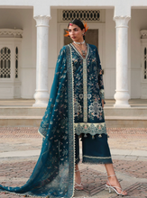 Load image into Gallery viewer, HUSSAIN REHAR | LUXURY LAWN  26 | AZRAQ