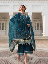 Load image into Gallery viewer, HUSSAIN REHAR | LUXURY LAWN  26 | AZRAQ