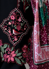 Load image into Gallery viewer, ZAIB | LUXURY LAWN | BLACK