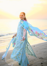 Load image into Gallery viewer, ZAIB | LUXURY LAWN | AQUA BLUE