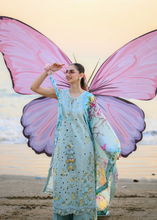 Load image into Gallery viewer, ZAIB | LUXURY LAWN | AQUA BLUE