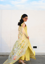 Load image into Gallery viewer, ZAIB | LUXURY LAWN | PASTEL YELLOW