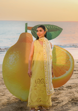 Load image into Gallery viewer, ZAIB | LUXURY LAWN | PASTEL YELLOW