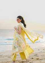 Load image into Gallery viewer, ZAIB | LUXURY LAWN | PASTEL YELLOW