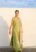 Load image into Gallery viewer, ZAIB | LUXURY LAWN | LIME GREEN