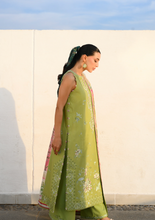 Load image into Gallery viewer, ZAIB | LUXURY LAWN | LIME GREEN