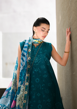 Load image into Gallery viewer, ZAIB | LUXURY LAWN | DEEP TURQUOISE