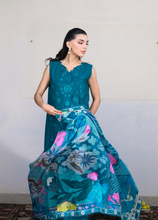 Load image into Gallery viewer, ZAIB | LUXURY LAWN | DEEP TURQUOISE