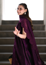 Load image into Gallery viewer, ZAIB | LUXURY LAWN | DEEP PLUM