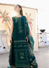 Load image into Gallery viewer, ZAIB | LUXURY LAWN | EMERALD GREEN