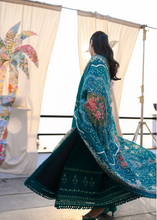 Load image into Gallery viewer, ZAIB | LUXURY LAWN | EMERALD GREEN