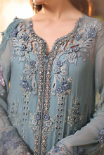 Load image into Gallery viewer, MARIA B  | CHIFFON 26 | AQUA