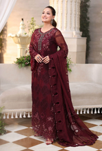 Load image into Gallery viewer, MARIA B  | CHIFFON 26 | MAROON
