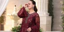 Load image into Gallery viewer, MARIA B  | CHIFFON 26 | MAROON