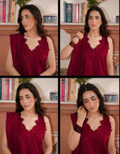 Load image into Gallery viewer, ZAIB |  EID UL ADHA LAWN | SCARLET