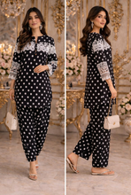 Load image into Gallery viewer, NOOR  | PRET 26  | BLACK POLKA