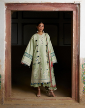 Load image into Gallery viewer, HUSSAIN REHAR | LUXURY LAWN ZAN 26 | SOFT MINT