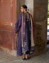 Load image into Gallery viewer, HUSSAIN REHAR | LUXURY LAWN ZAN 26 | DARK PURPLE