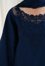 Load image into Gallery viewer, ZAIB |  LELANI LAWN | NAVY SET