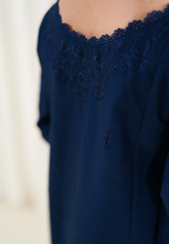 Load image into Gallery viewer, ZAIB |  LELANI LAWN | NAVY SET