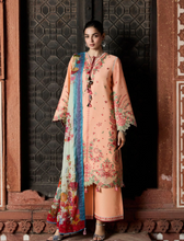 Load image into Gallery viewer, HUSSAIN REHAR | LUXURY LAWN ZAN 26 | PEACH