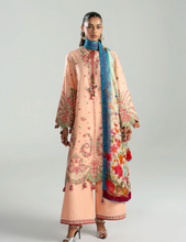Load image into Gallery viewer, HUSSAIN REHAR | LUXURY LAWN ZAN 26 | PEACH