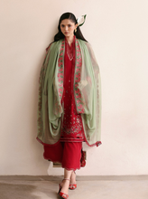 Load image into Gallery viewer, HUSSAIN REHAR | EID PRET 26 | SCARLET