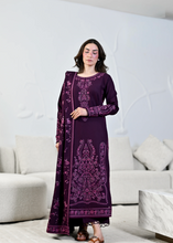 Load image into Gallery viewer, ZAIB |  LUXURY KARANDI | DEEP PLUM