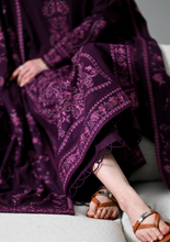 Load image into Gallery viewer, ZAIB |  LUXURY KARANDI | DEEP PLUM