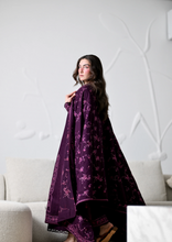 Load image into Gallery viewer, ZAIB |  LUXURY KARANDI | DEEP PLUM