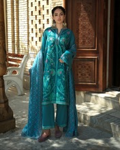 Load image into Gallery viewer, MUSHQ | BLOOM LINEN 26 | AZURE COURTYARD