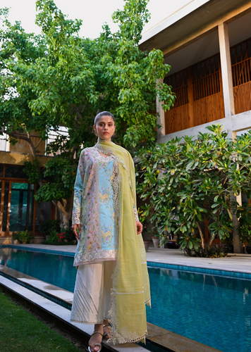 ZAIB | LUXURY LAWN | PISTACHIO