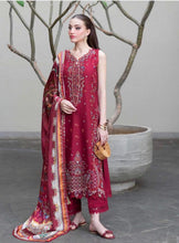 Load image into Gallery viewer, KANWAL MALIK | MIRA LAWN 26 | RED