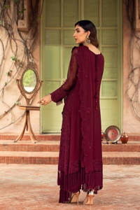 FARASHA | CHIFFON | SANGRIA